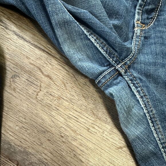 Ariat Real Denim Womens Jeans Katrina Boot Bootcut 26 Short Dark Wash Mid Rise - Picture 5 of 7